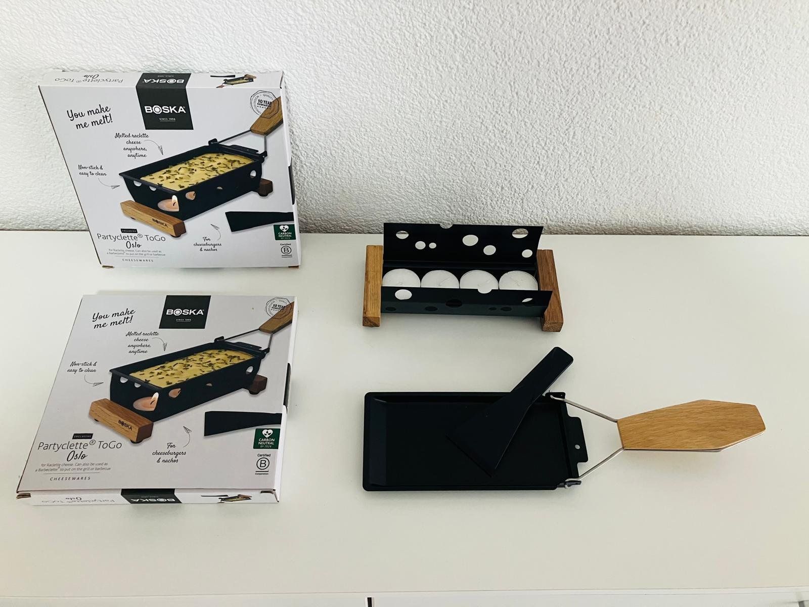 Elettrodomestici da cucina: 2 Stk. Boska Racletteöfeli mit Kerzen – Nuovo e nell'imballaggio originale da Zofingen venduto da Submit 1