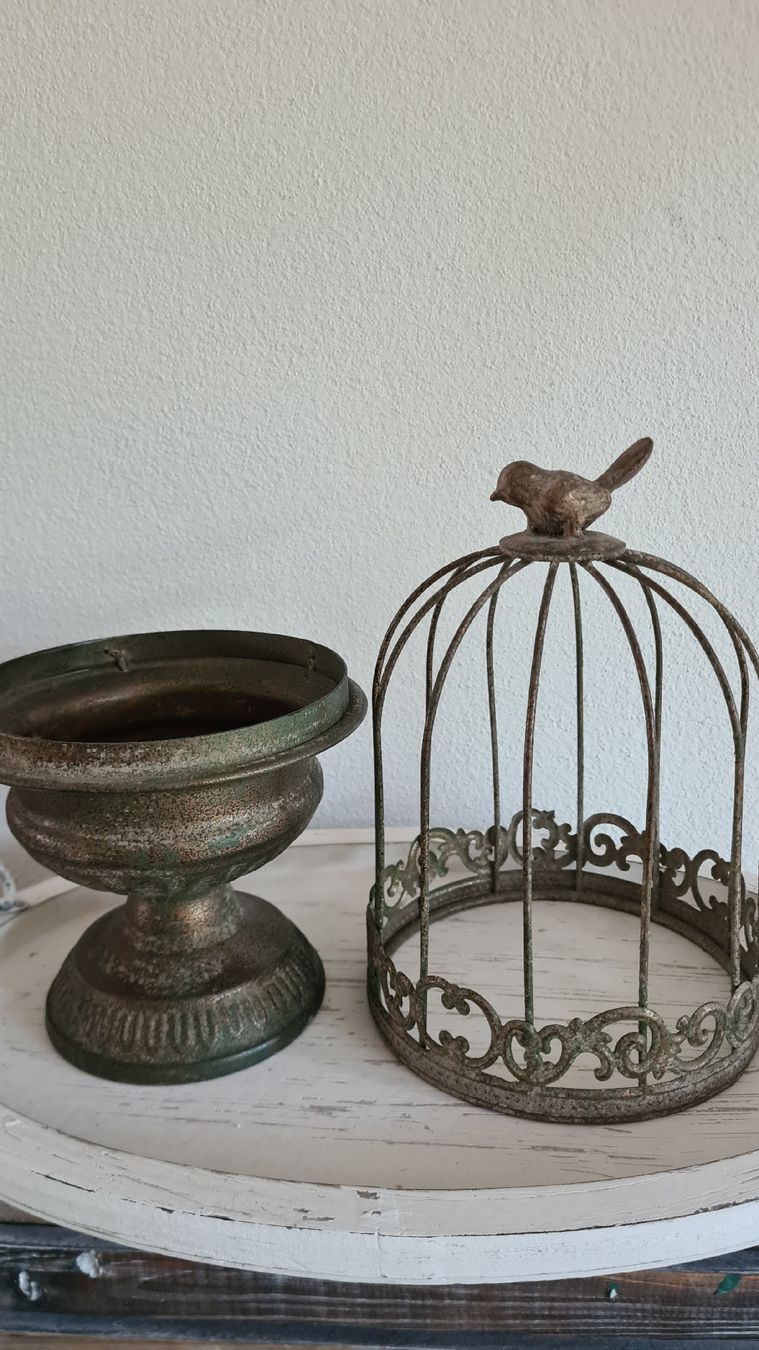 Alle Dekorationen: Shabby- chic Dekokäfig 2Teilig – Neu und originalverpackt aus Böttstein von decodor-angi 1