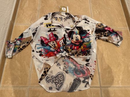 Neue coole Micky Mouse Bluse, Einheitsgrösse