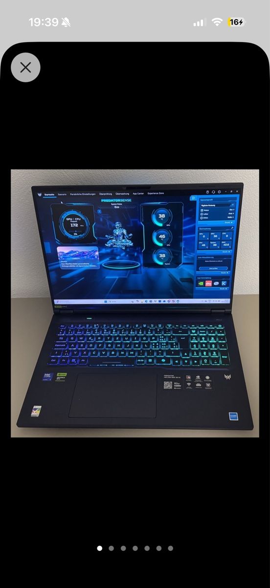 Acer Notebook: Acer Predator Helios 18 AI – Usato da Augst BL venduto da LocalBoss 1