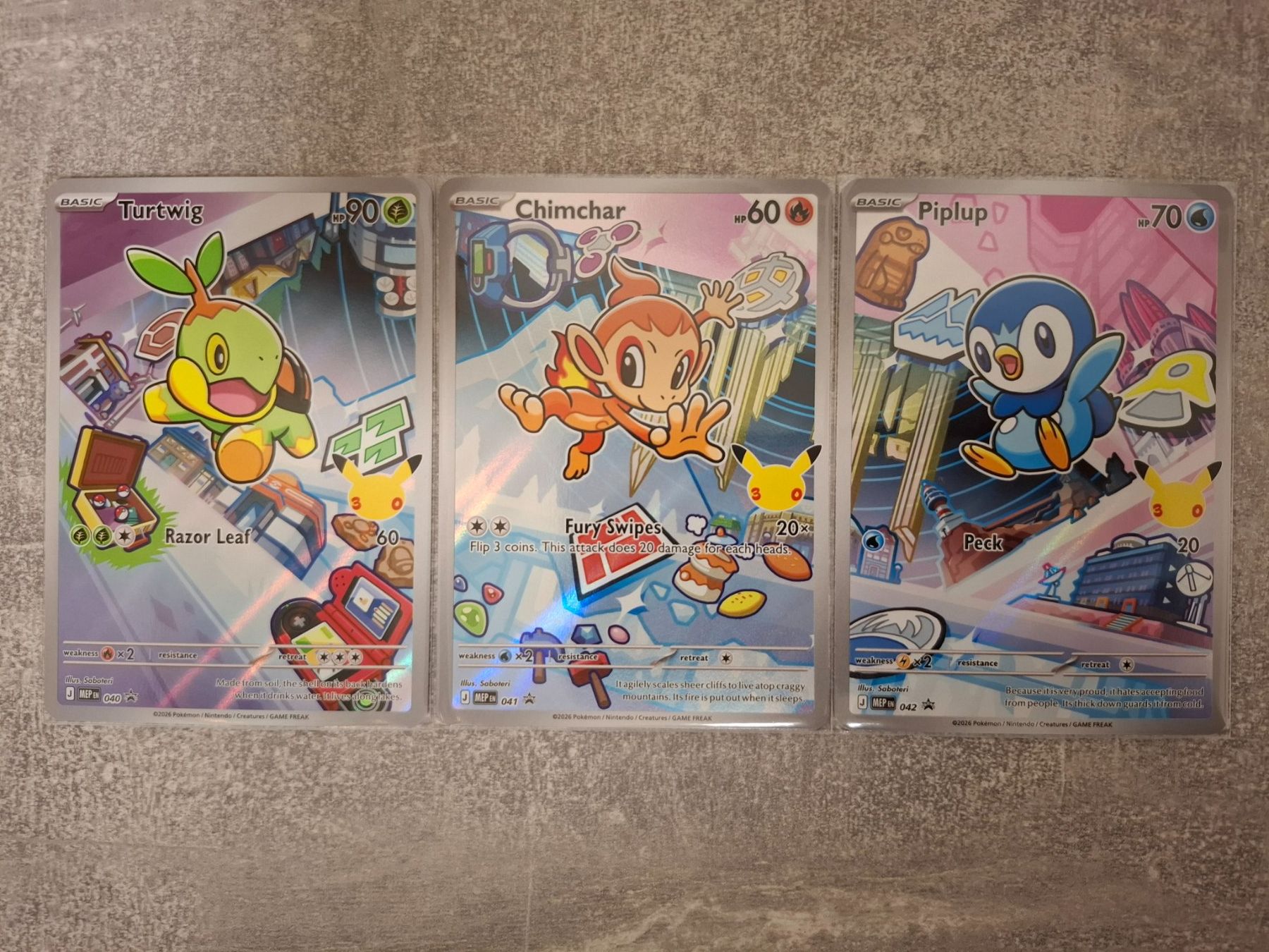 Pokémon Carte collezionabili: First Partner Sinnoh, Turtwig, Chimchar, Piplup - EN - – Nuovo e nell'imballaggio originale da Winterthur venduto da andrekeller95