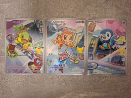 First Partner Sinnoh, Turtwig, Chimchar, Piplup - EN -
