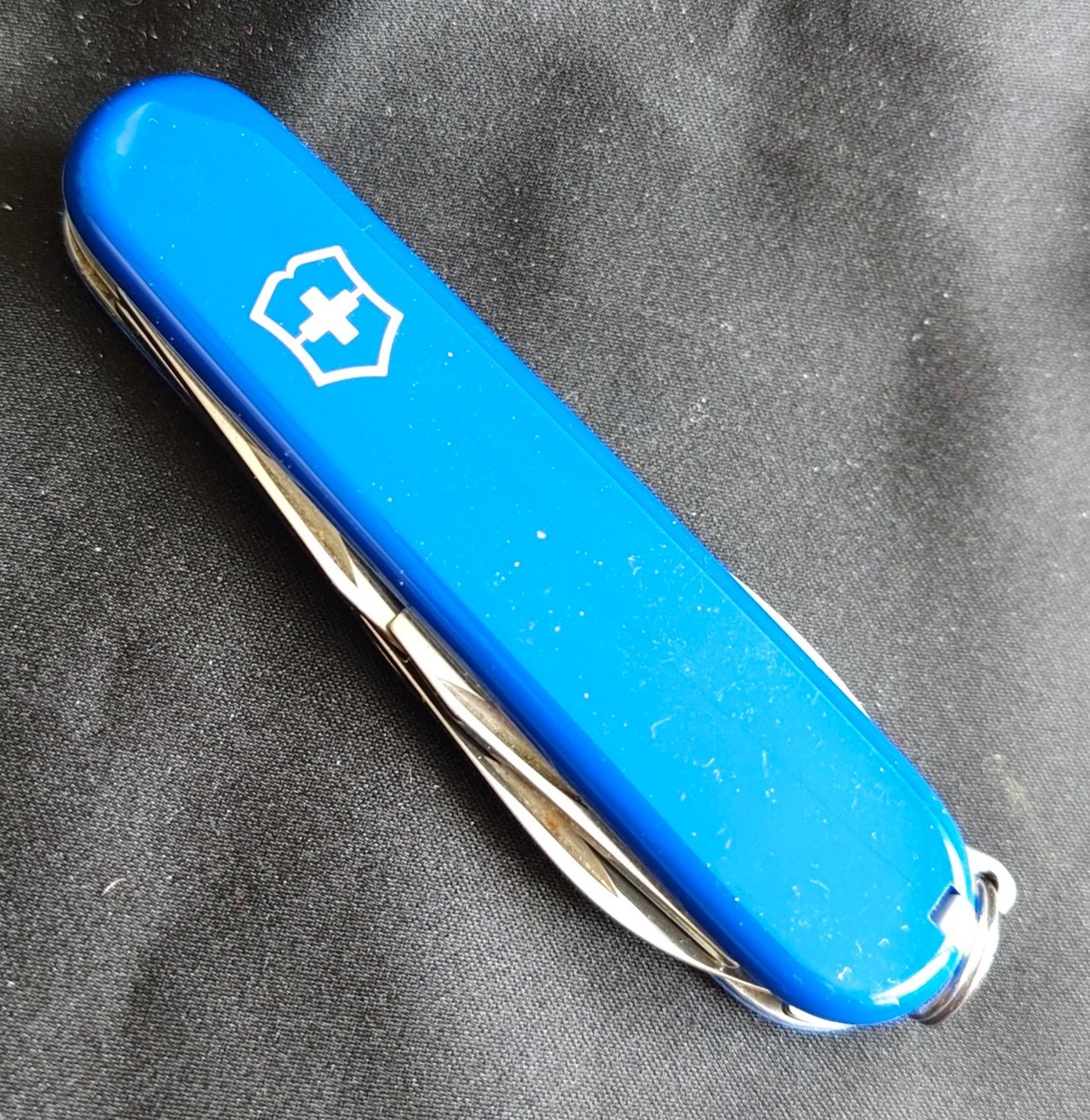 Victorinox Coltelli tascabile: Victorinox Messer Blau, Gebraucht – Usato da Thun venduto da Dl3604