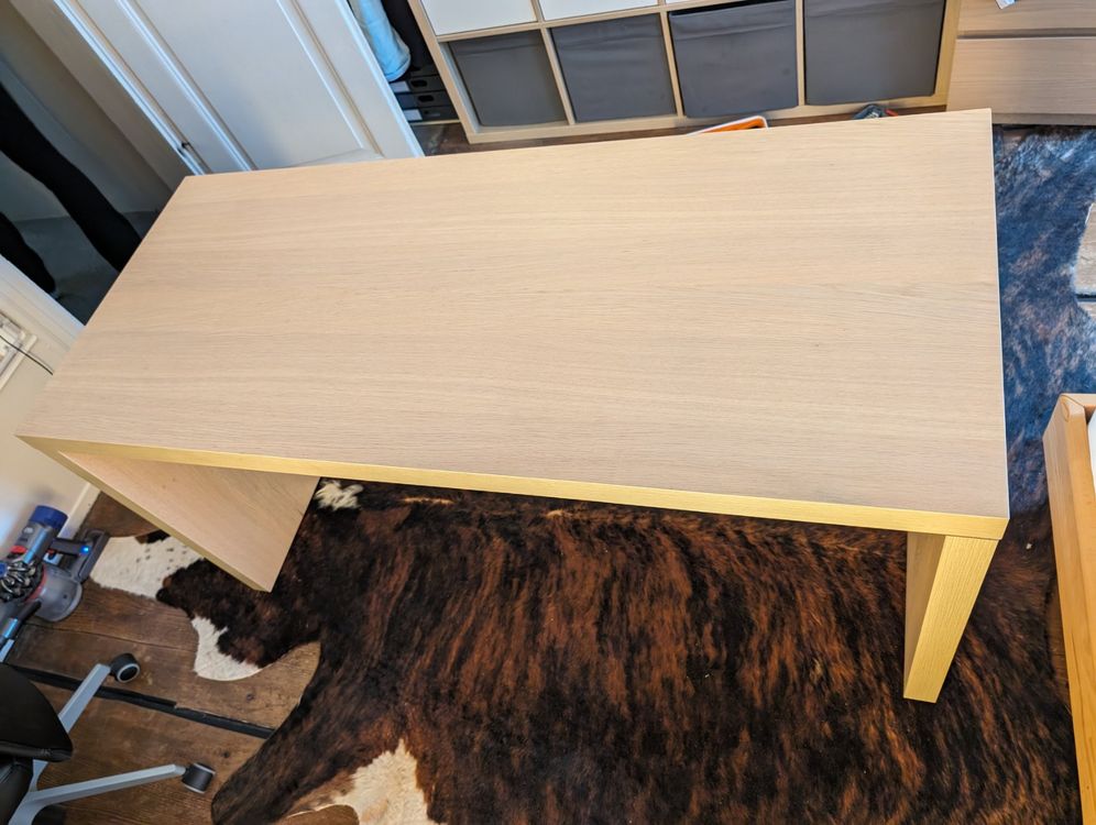 IKEA MALM Schreibtisch ausziehbar Kaufen auf Ricardo