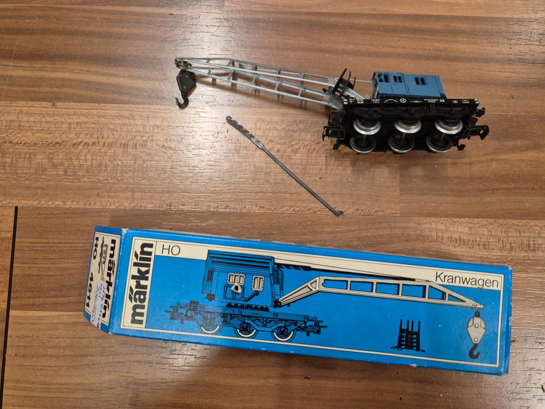 Märklin Modellini di ferrovie: Märklin Kranwagen L18 – Usato da Schwarzenburg venduto da Flamingo07