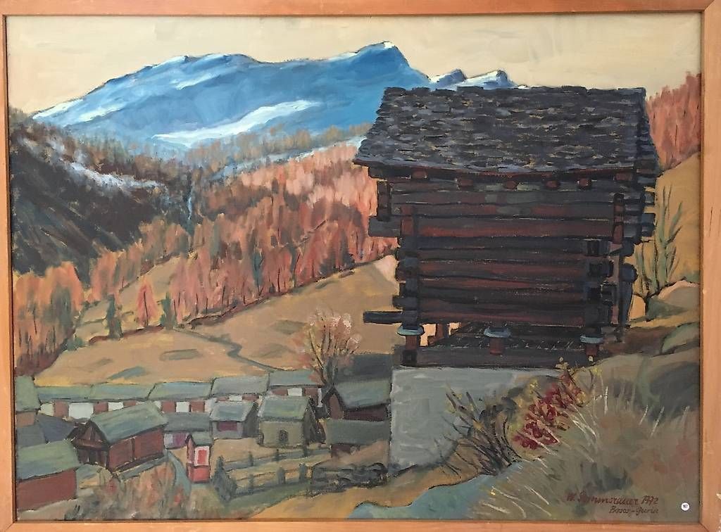 Dipinti: Bosco Curin Walther Sommerauer – Usato da Hausen am Albis venduto da WalterWood