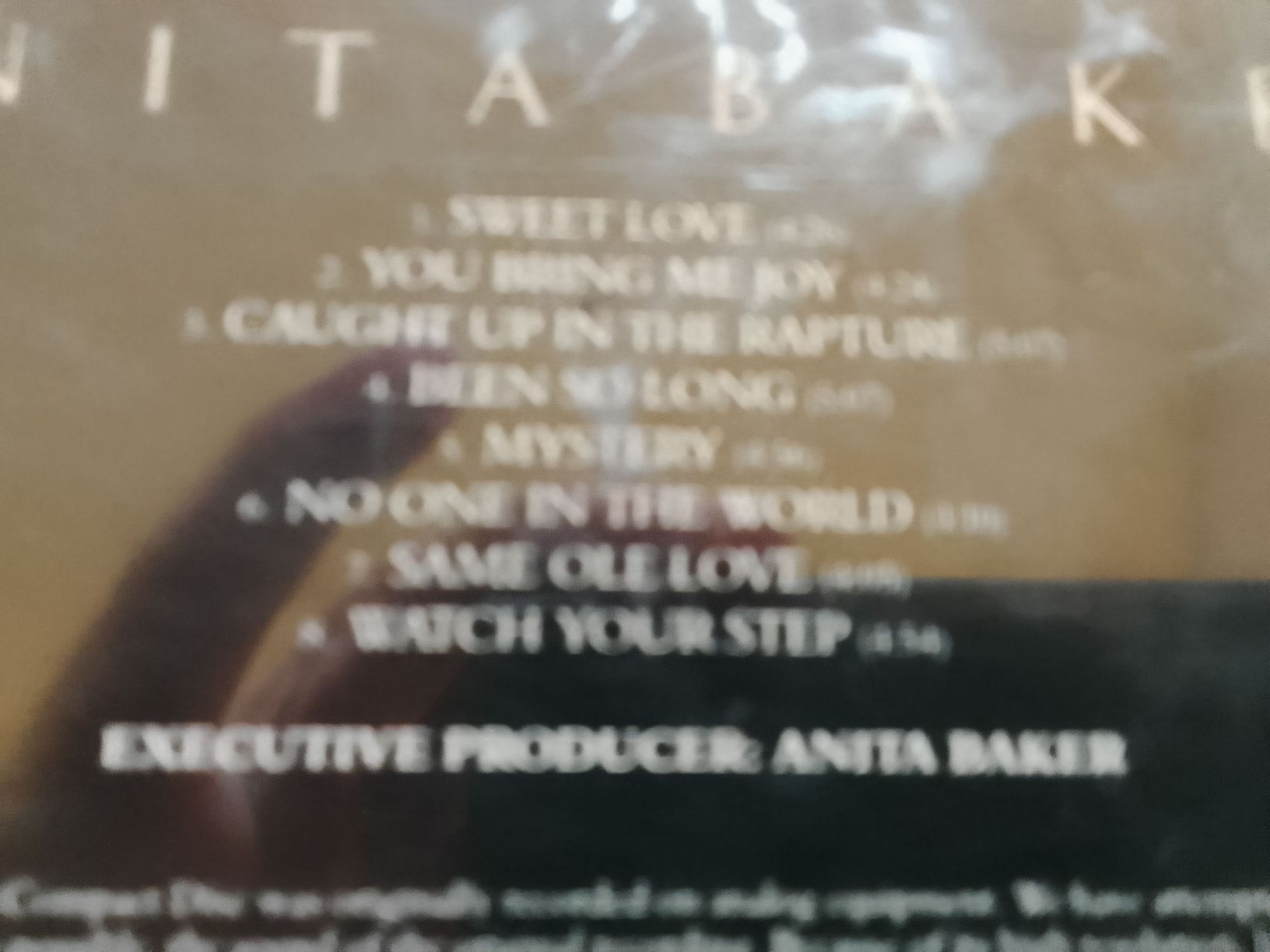 CDs: Anita Baker – Gebraucht aus Liebefeld von CD-Urs 1