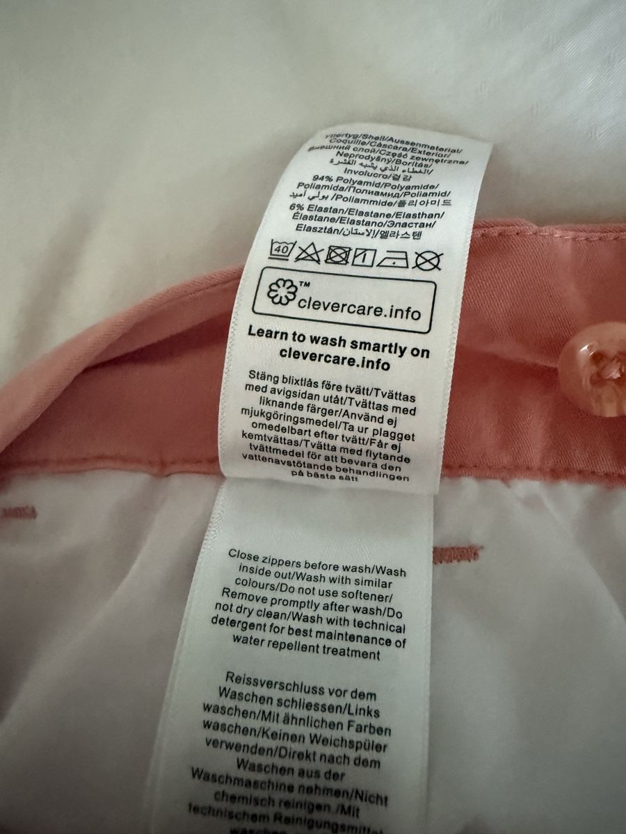 Peak Performance Pantaloni: Peak Performance Hose, Gr. 38, Lachsfarben, Top Zustand – Nuovo (secondo la descrizione) da Niederglatt ZH venduto da neunzehn82 4