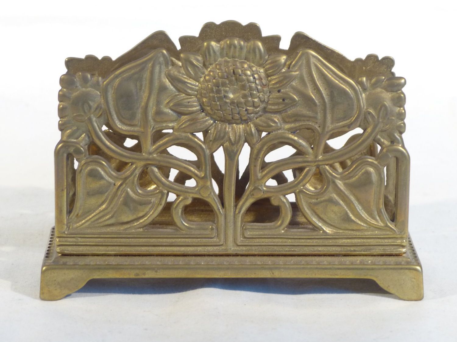 Altro in Decorazioni & Accessori: Brief/Kartenhalter aus Messing (Jugendstil) – Nuovo (secondo la descrizione) da Zürich venduto da botschinski 3