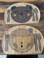 2x Tischset für Kinder aus Kork