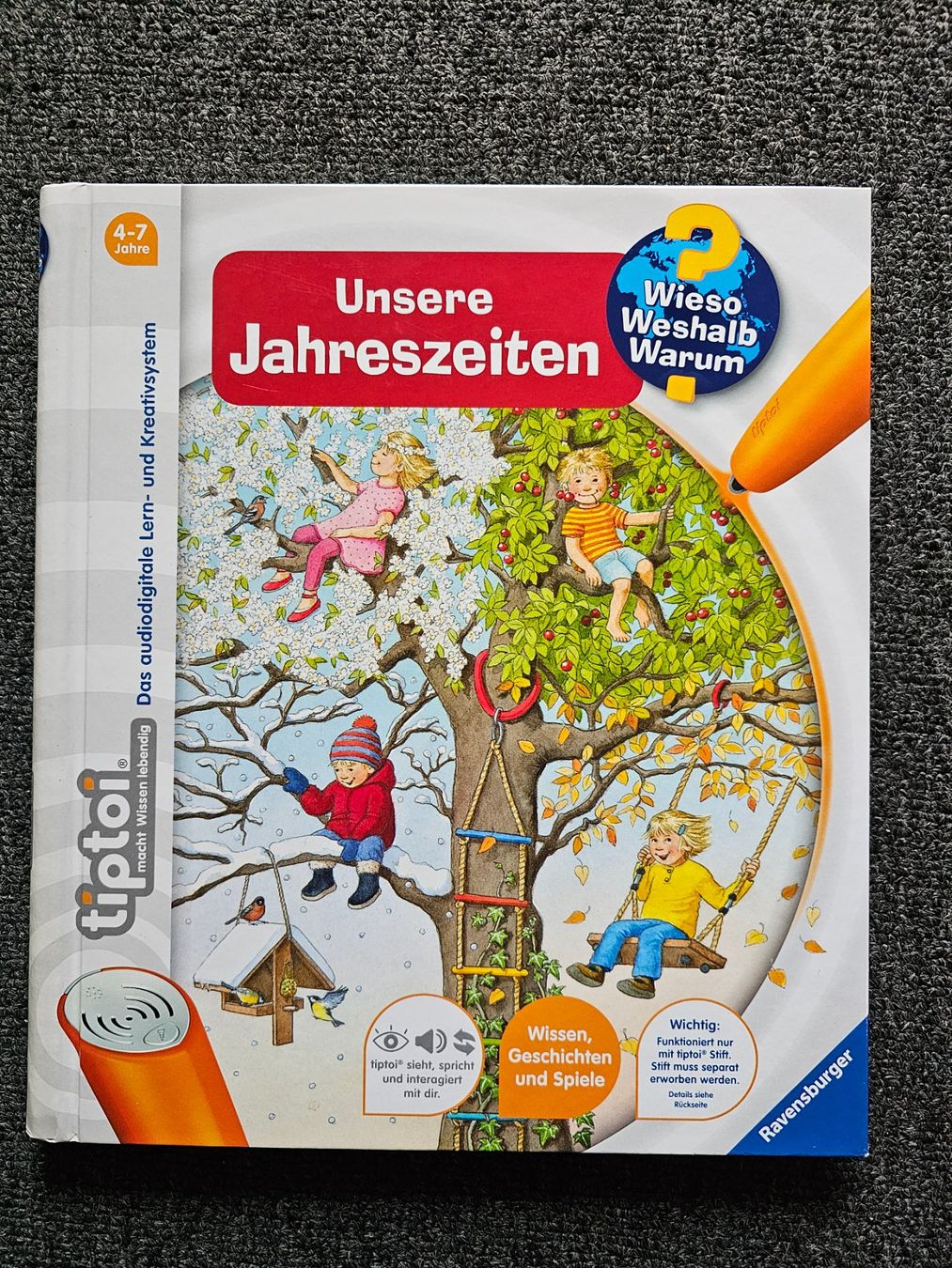 Libri: Tiptoi - Unsere Jahreszeiten – Usato da Rickenbach SO venduto da tahitian