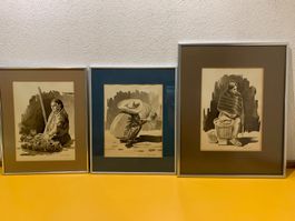 Bilder (Originale) aus Mexiko, 3 Stück