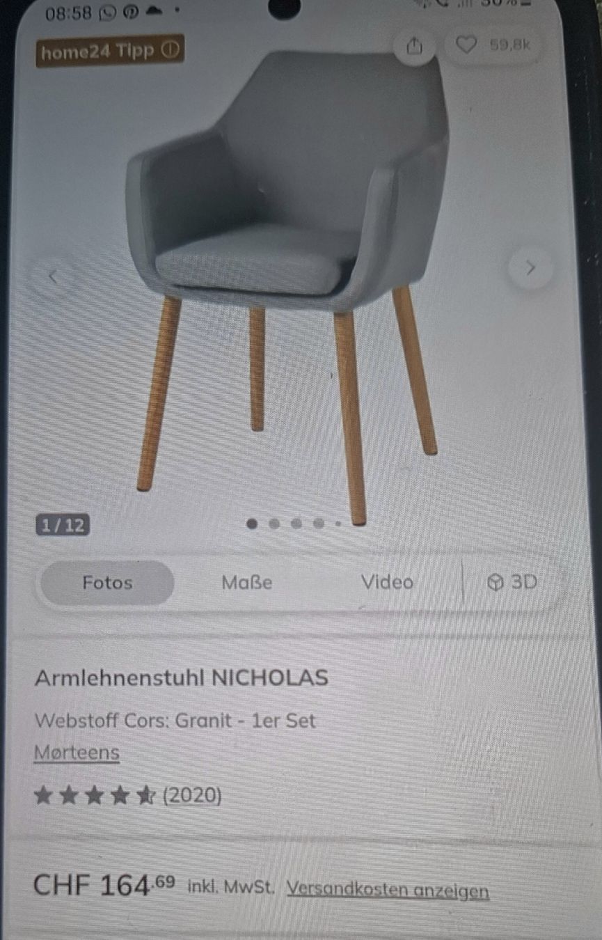 Stühle: Esszimmer-Stuhl – Gebraucht aus Muri AG von Lilo35 2
