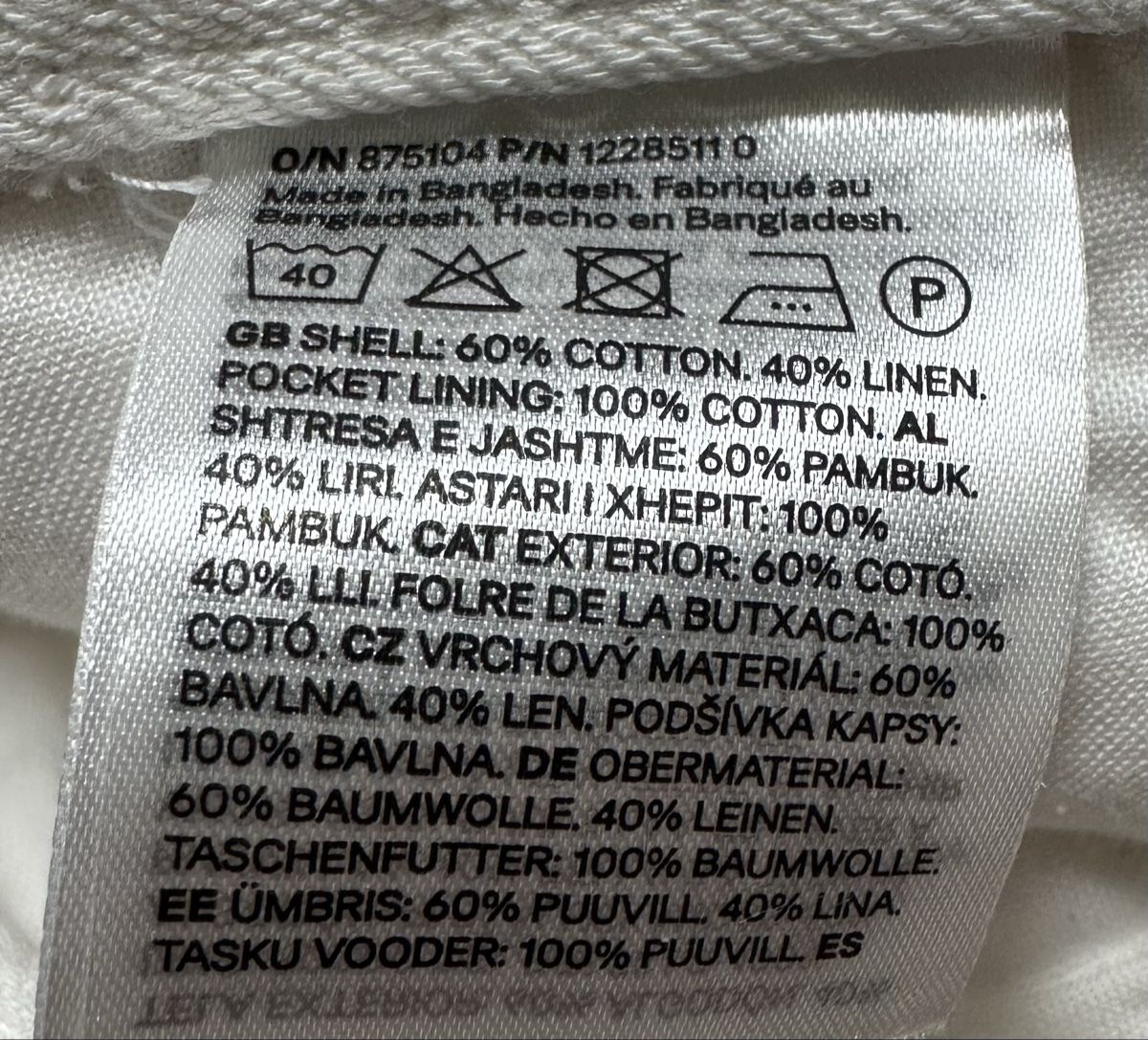 H&M Pantaloni: Herren Sommerhose (S) – Nuovo (secondo la descrizione) da Benken SG venduto da SecondTreasure 3