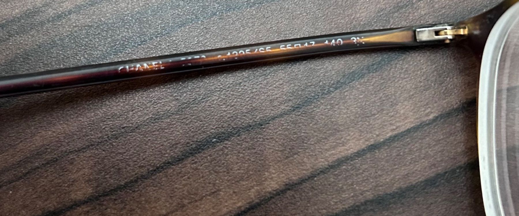 Chanel Occhiali & Lenti: Chanel Brillengestell Braun mit Etui – Usato da St. Gallen venduto da jojan 9