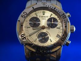 Tissot, Chronograph, läuft perfekt, mit Box, ab 1.-