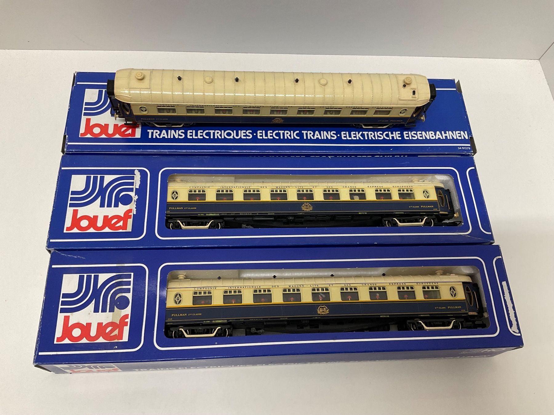 Jouef Modellini di ferrovie: Jouef H0, 5302 3 Stk Pullmanwagen, mit OVP – Usato da Chur venduto da Chur75
