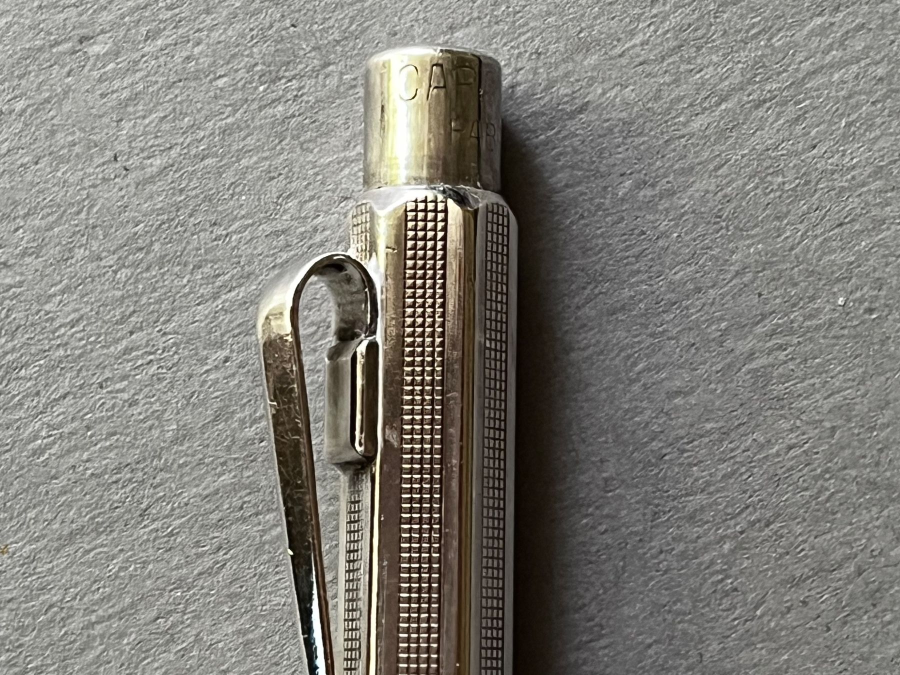 Caran D'Ache Stifte & Marker: Caran d’Ache Ecridor Minenhalter "Pavé" versilbert cr – Gebraucht aus Zürich von FV.vintage 5