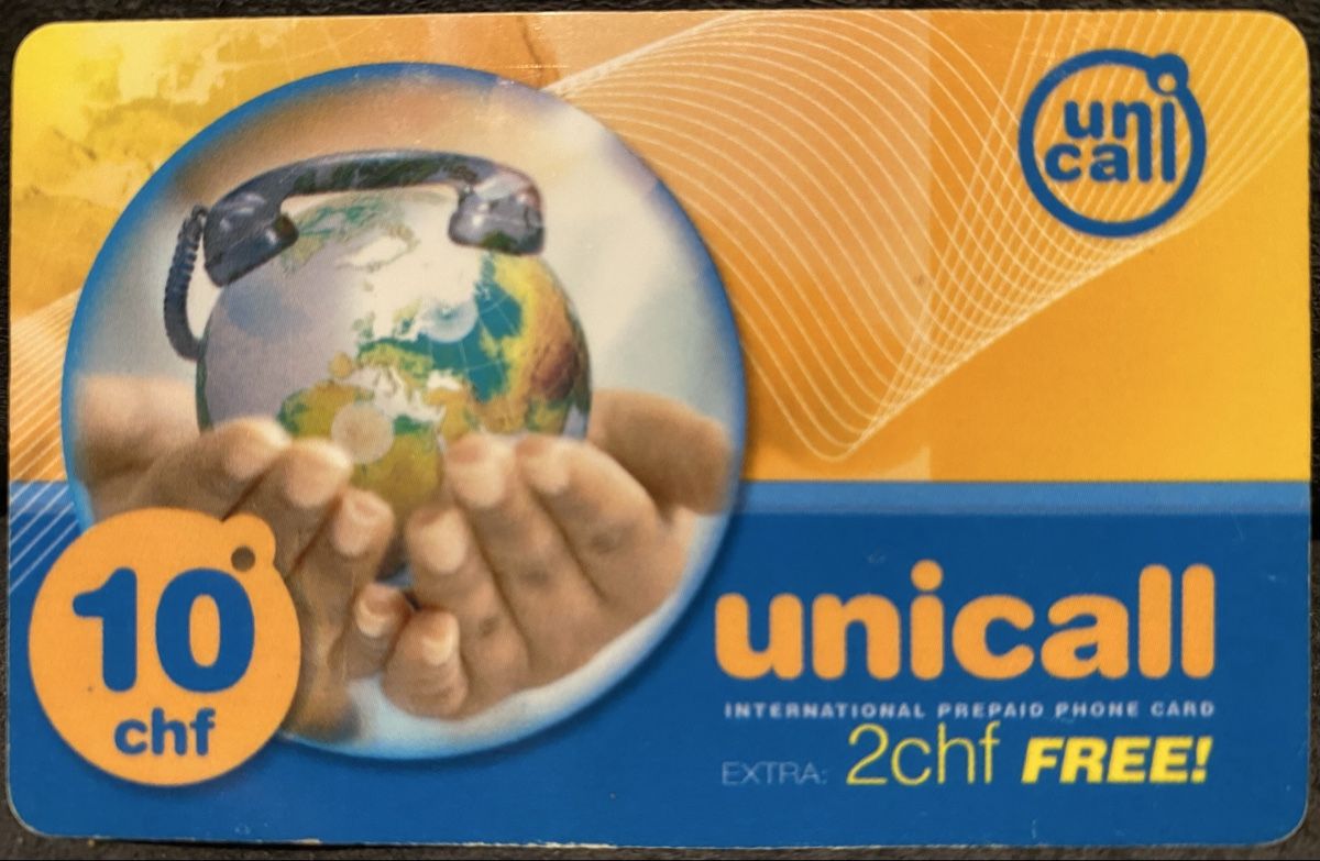 Schede telefoniche: Carte dos 2 – Usato da Lausanne venduto da babacard10