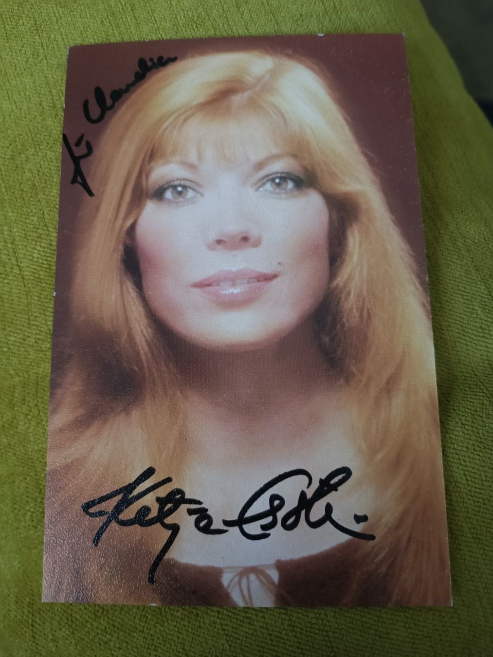 Autografi: Katja Ebstein – Usato da Menziken venduto da Artographs