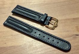 Original Vintage TAG Heuer NOS 21mm Leder Armband neu