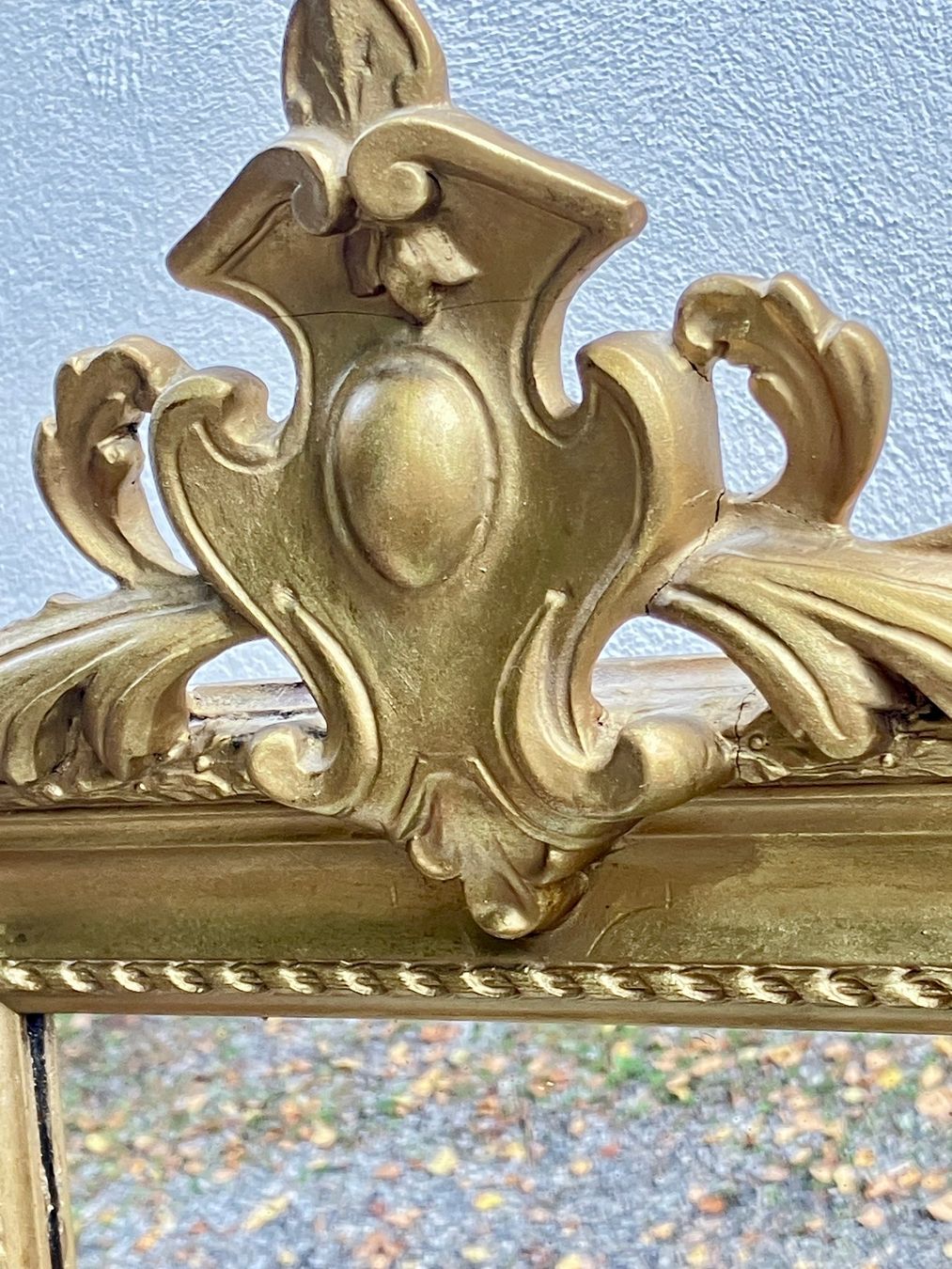 Specchi: Antiker Wandspiegel mit Aufsatz – Usato da Horw venduto da luzernicus 3