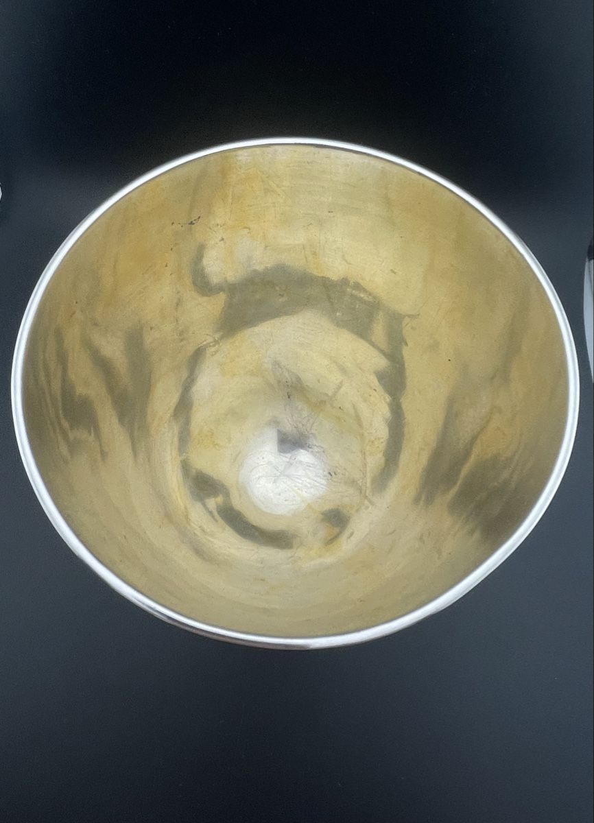 Bicchieri: Chinese Export Silver 19th - Antique Bamboo&Dragons Chalice – Usato da Genève venduto da PepitesdAlor 8