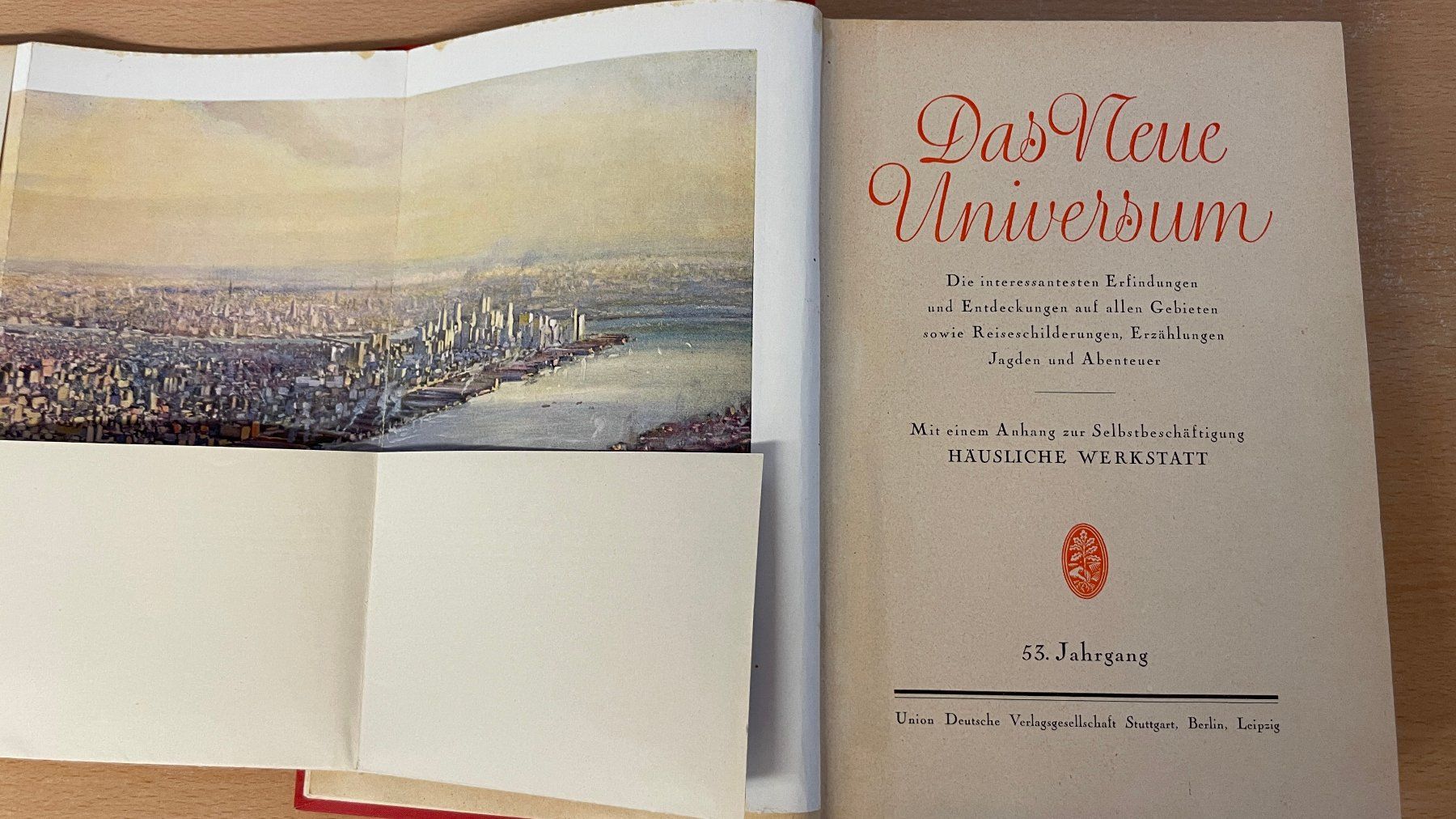 Libri: Das Neue Universum - Band 53 – Usato da Glattfelden venduto da cybermaxx 2