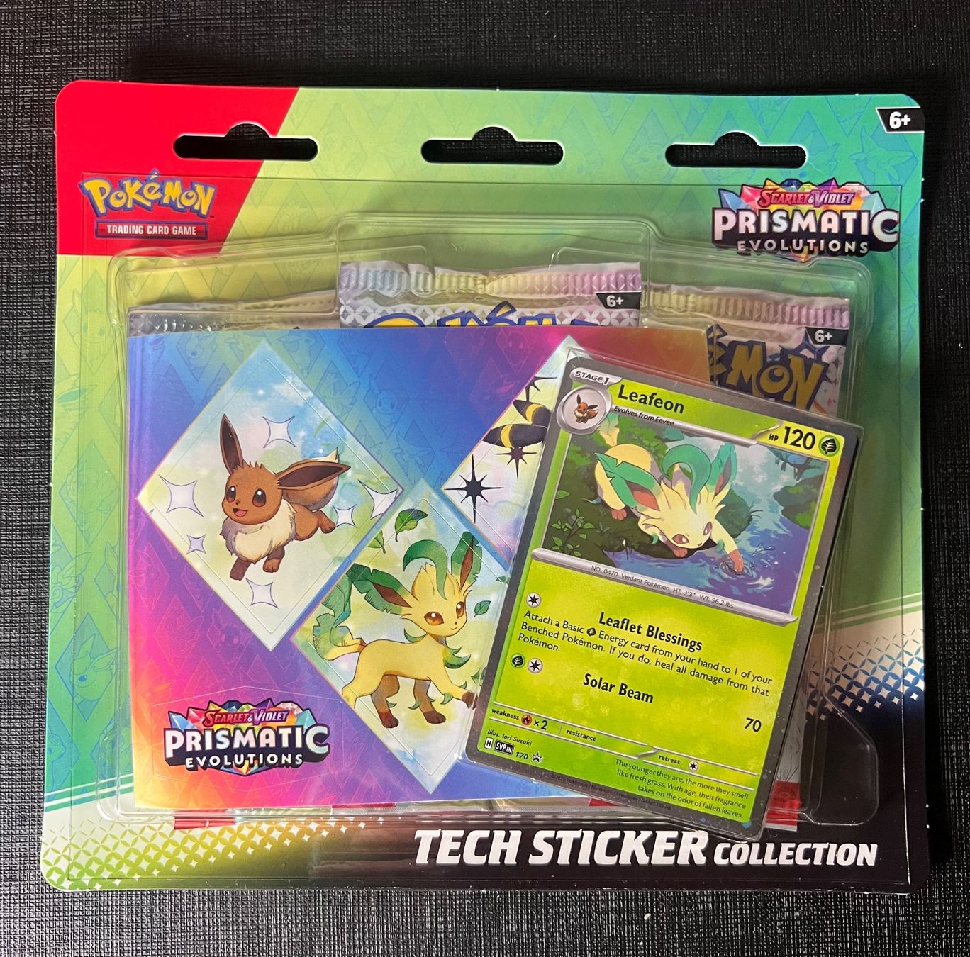 Pokémon Carte collezionabili: Pokemon Prismatic Evolution Tech Sticker Collection English – Nuovo e nell'imballaggio originale da Appenzell venduto da RMBricks