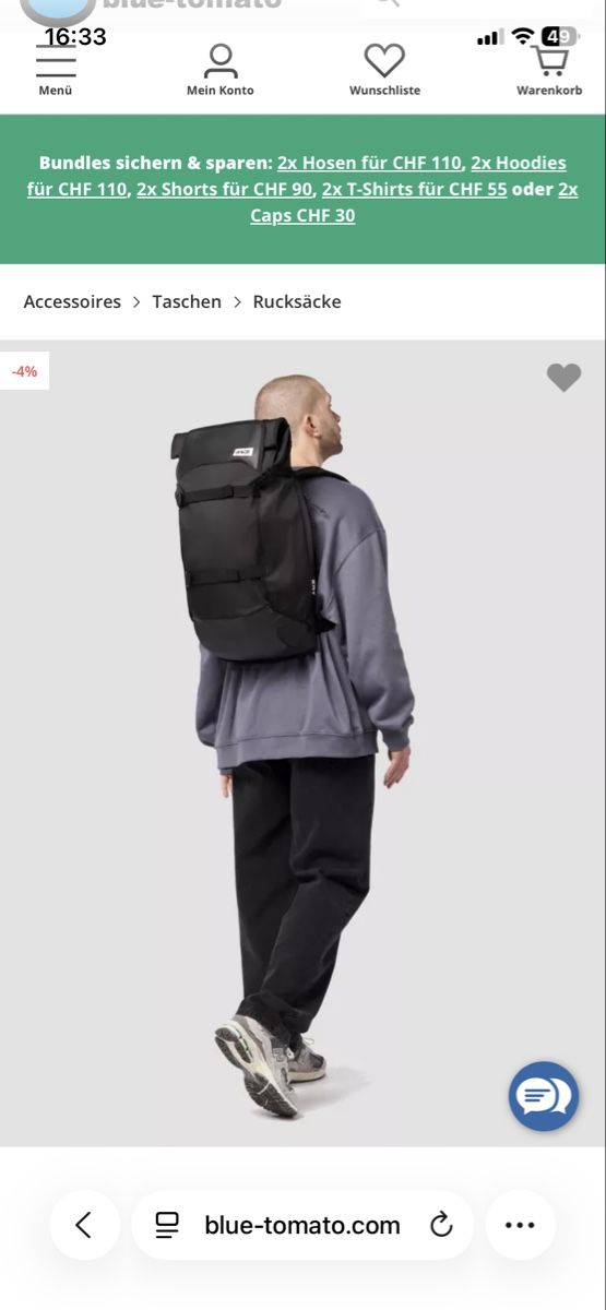 Aevor Zaini: Blue Tomato Aevor Rucksack wasserabweisend – Usato da Münchenstein venduto da sommerverkauf12 3