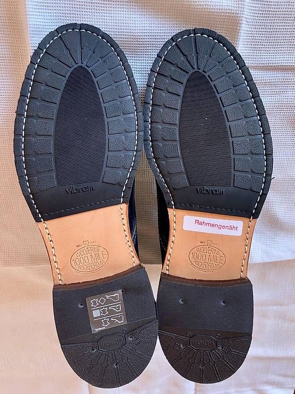 Scarpe da uomo: Wolverine 1000 Mile Boots 41.5 Black – Usato da Zürich venduto da Silybel 1