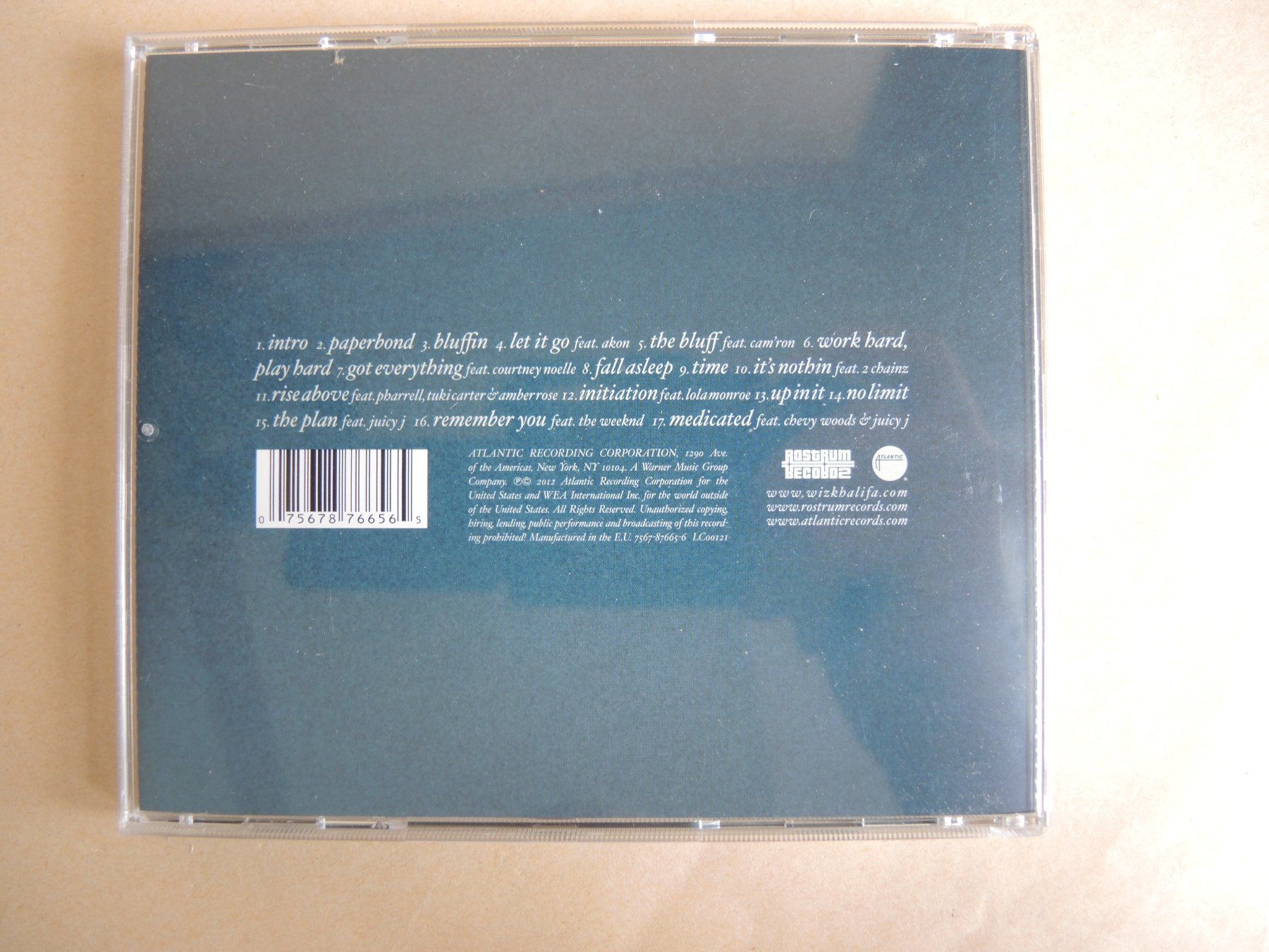 CD: Wiz Khalifa - O.N.I.F.C. CD – Usato da Rorschach venduto da maeck8 2