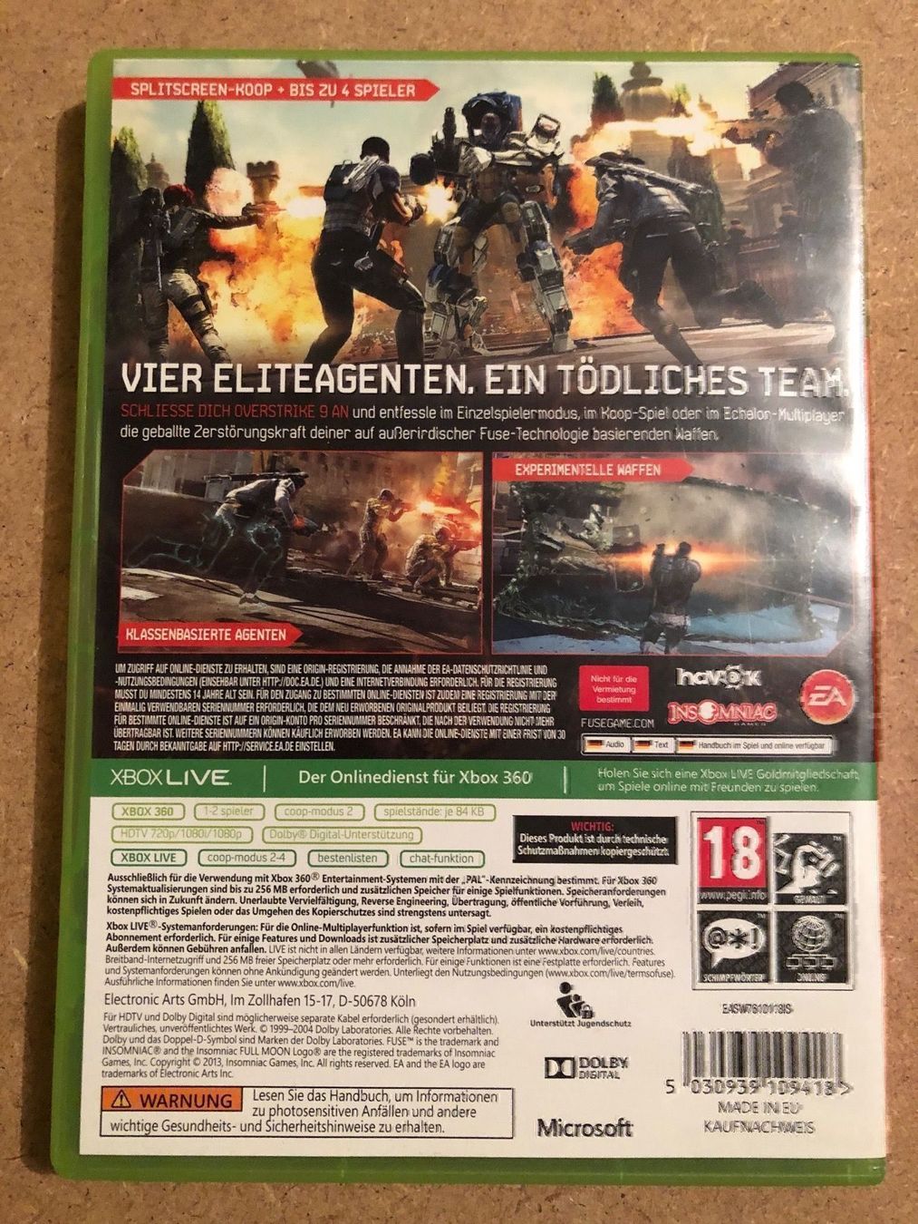 Spiele: Fuse für Xbox 360 – Gebraucht aus Kestenholz von Mad18 1
