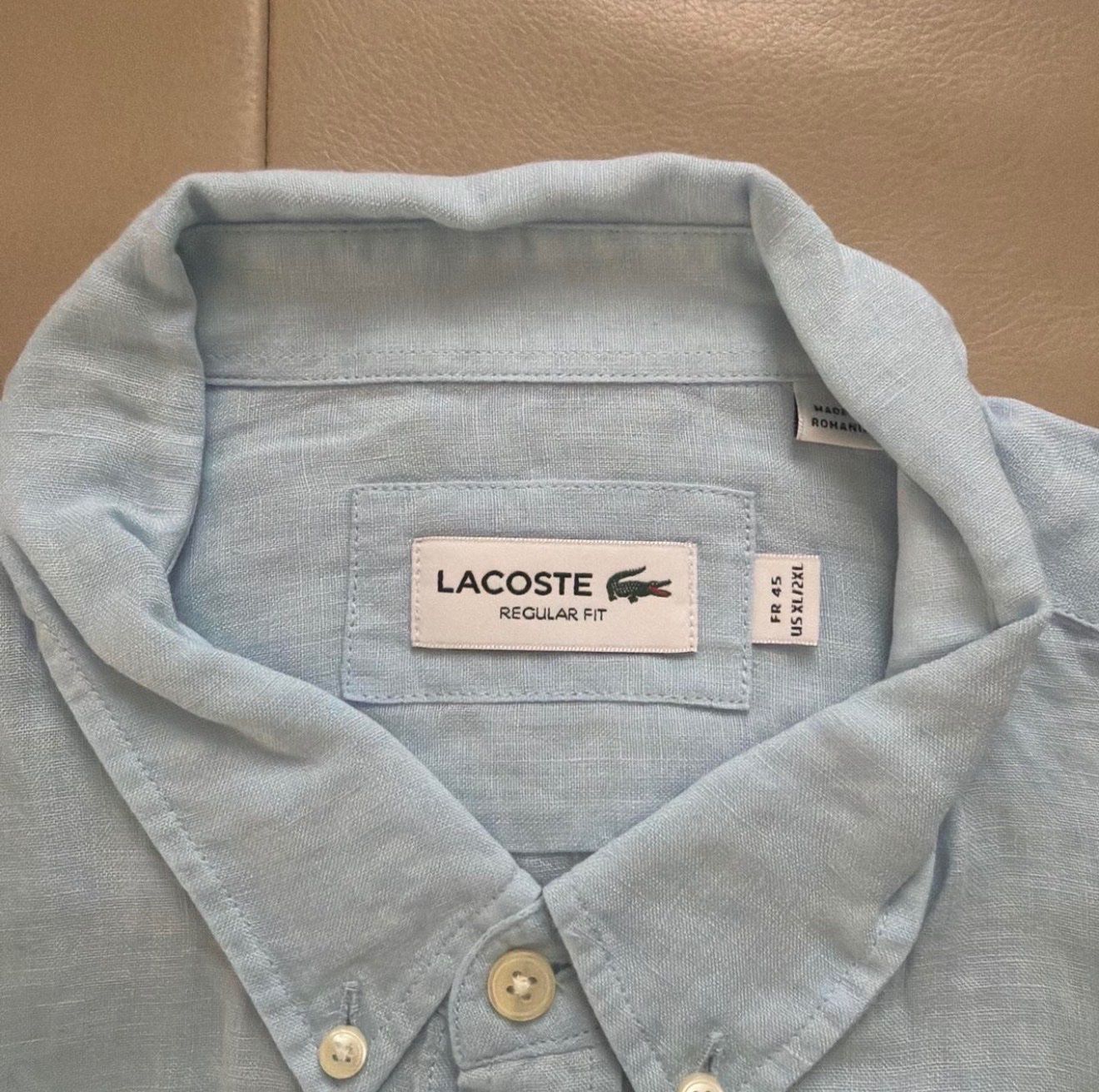 Lacoste Camicie: Brandneues Lacoste Leinenhemd – Usato da Köniz venduto da Kennii_11 2