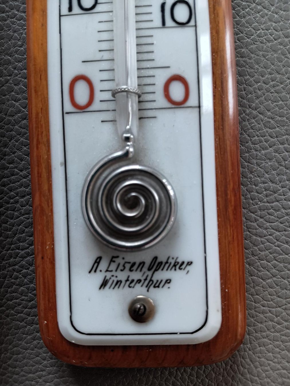 Sonstiges für Haushalt & Wohnen: Wand Thermometer Réaumur Celsius Winterthur Eisen – Gebraucht aus Zürich von Sion2006 2