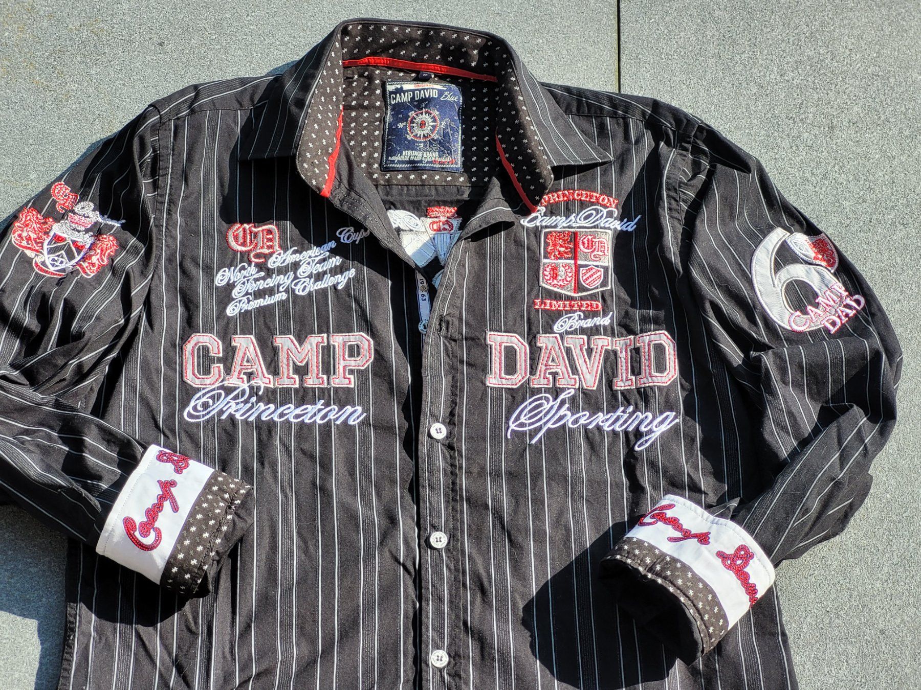 Camp David Camicie: Top! CAMP DAVID PRINCETON SPORTING Kurzarm-Hemd Gr.M – Nuovo (secondo la descrizione) da Oetwil am See venduto da swisspeak
