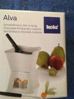 Schoko-Fondue Set Alva, 4-teilig, neuwertig, Winterzeit