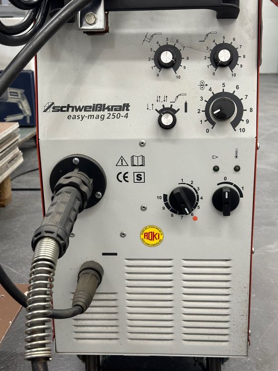 Schweissanlage Schweisskraft easy-MAG 250-4 (Gebraucht) in Burgdorf für ...