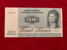 DENMARK - 50 Kroner Serie 1972 - Fast UNZ. / Pr. Non-Circulé