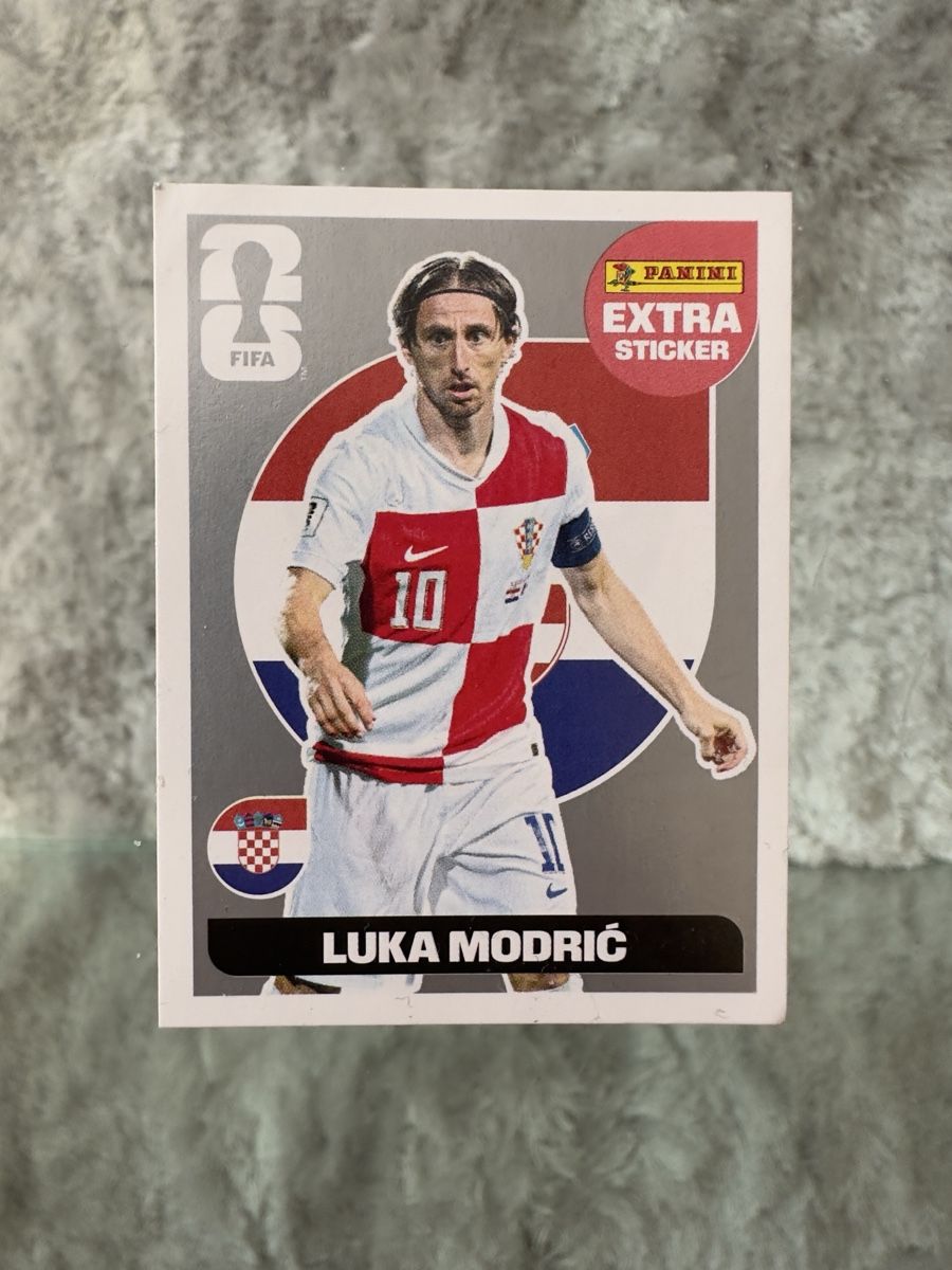 Panini Carte collezionabili: Luka Modrić - Panini Extra Sticker Silver – Nuovo (secondo la descrizione) da Cham venduto da hairfryer