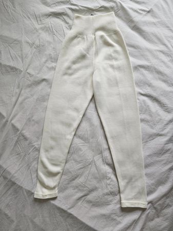 NEU LTB BEPOZI Strick-Leggings Gr. S Cream