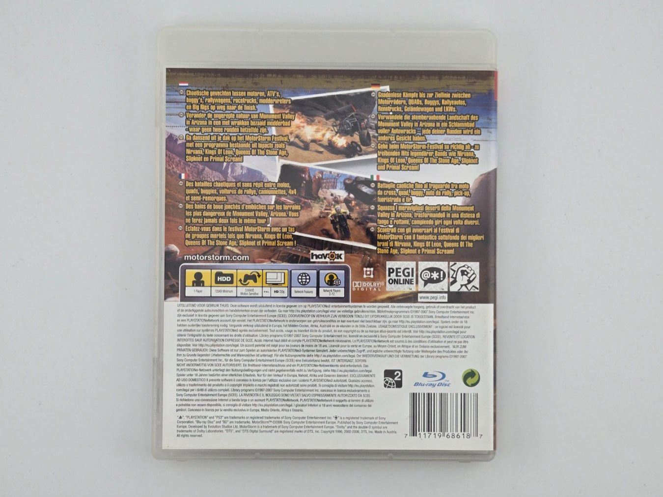 Sony Giochi: MotorStorm PS3 Spiel mit Hülle - Top! – Usato da Hunzenschwil venduto da Fluz 2