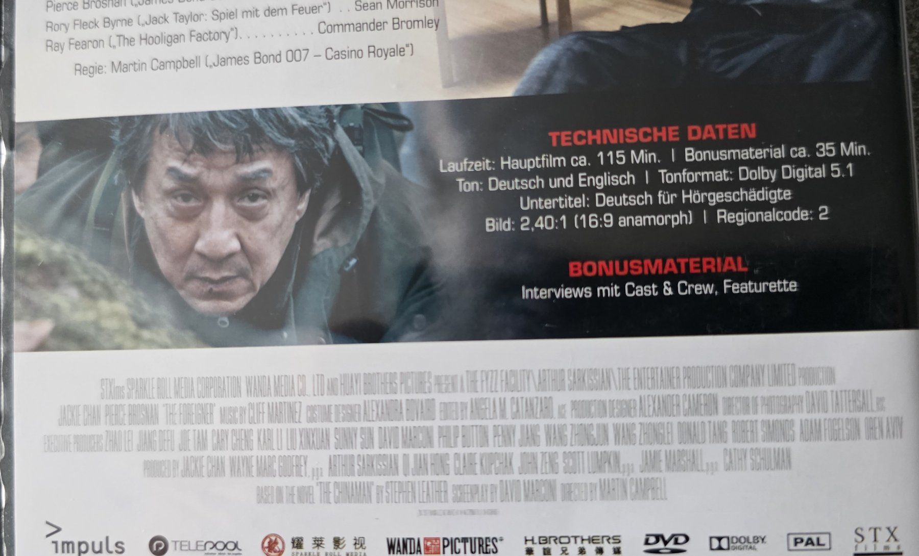 Tutti i DVDs: DVD The Foreigner / Jackie Chan – Usato da Oetwil am See venduto da fineli2 1