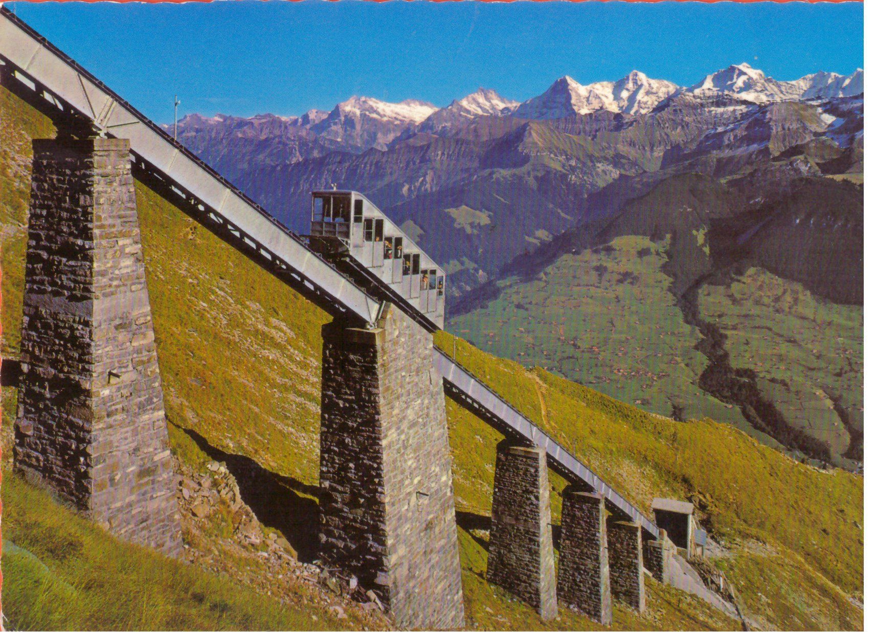 Ansichtskarten: NIESEN BERGBAHN - BE - HEGERNALPVIADUKT – Neu (gemäss Beschreibung) aus Montebelluna / TV von Album2do