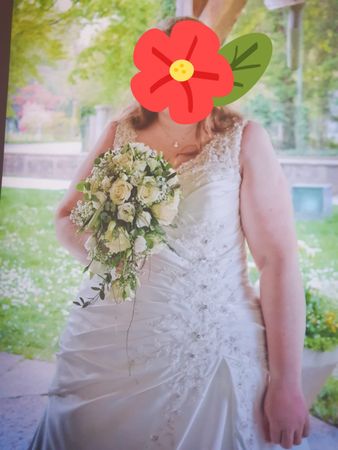Elegantes Brautkleid Gr.48