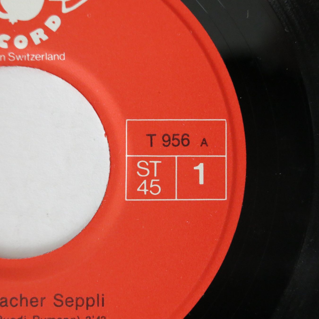 Dischi in vinile: Vinyl-Single 7" Ruedi Rymann – Usato da Bözen venduto da Keramik22 4