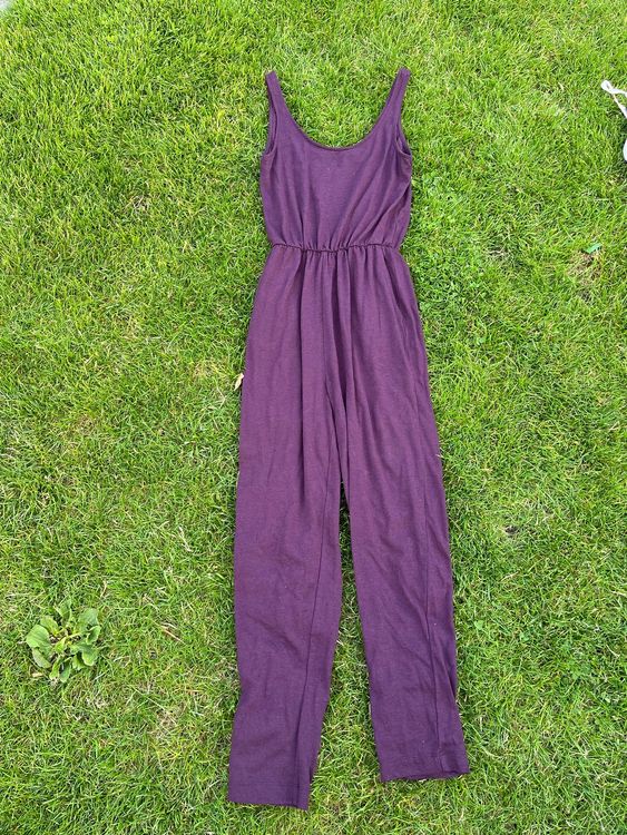 jumpsuit violett locker Kaufen auf Ricardo