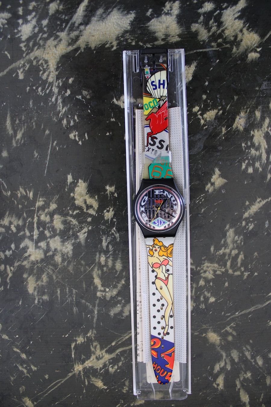 Swatch Orologi: Swatch Gent - Big Enuff, 1993 – Usato da Locarno venduto da madame-tus-sauds