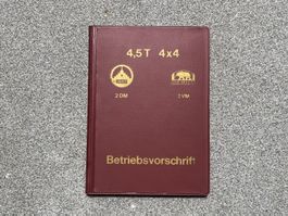 Adolphe Saurer 2DM BERNA 2VM Bedienungsanleitung 1965