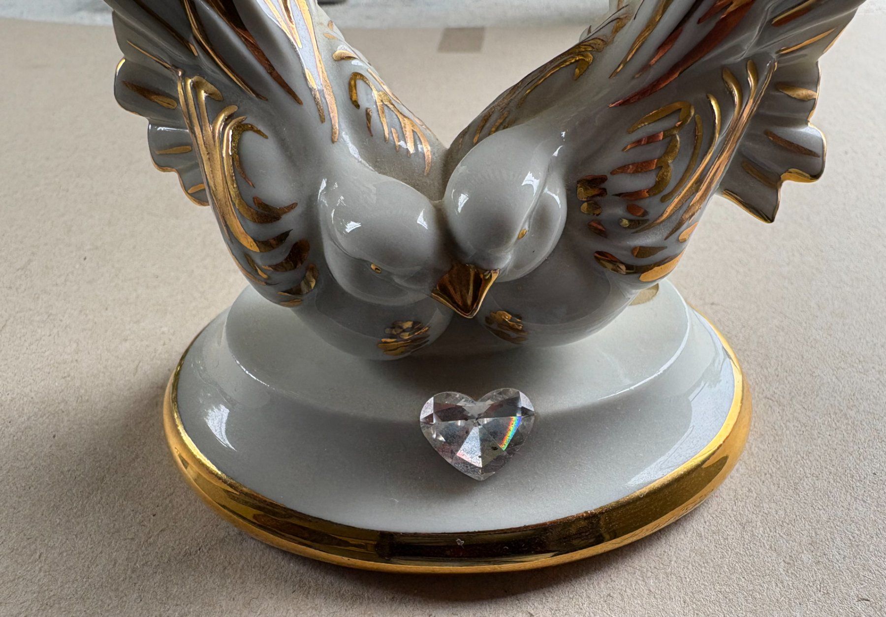 Swarovski Statuette: TAUBEN MIT SWAROVSKI – Usato da Ostermundigen venduto da wini63 3